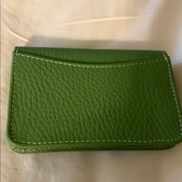 RAIKA LEATHER GUSSETED CREDIT CARD HOLDER - Picture 3 of 5